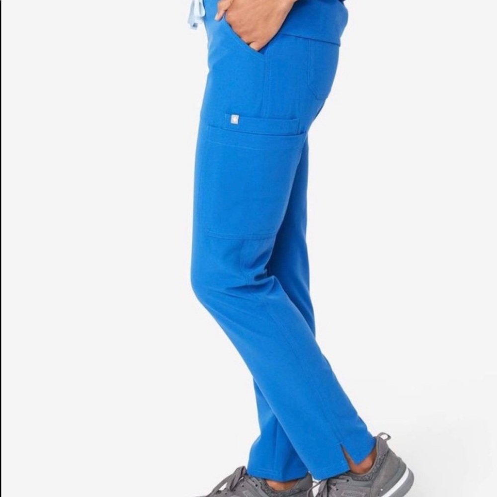 Figs Royal Blue Yola Pants